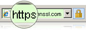 SSL greenbar